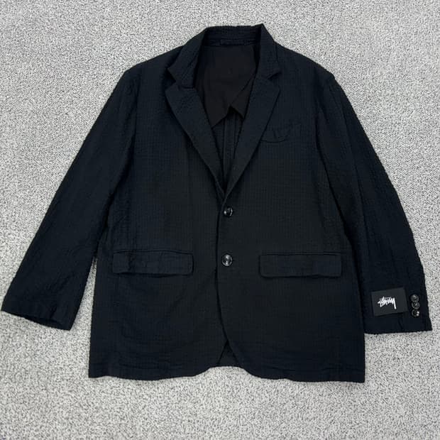 스투시 시어서커 블레이저