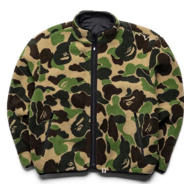 베이프 ABC 카모 보아 립스탑 리버서블 자켓