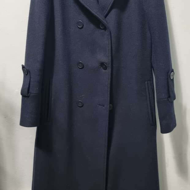 마쥬 네이비 롱코트 사이즈36