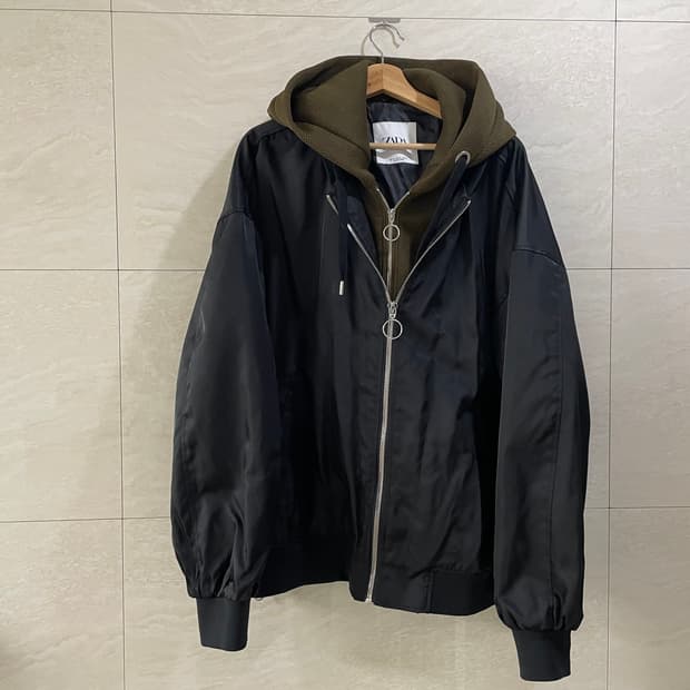 자라 / 후드점퍼, 후드 ma-1, 남성점퍼