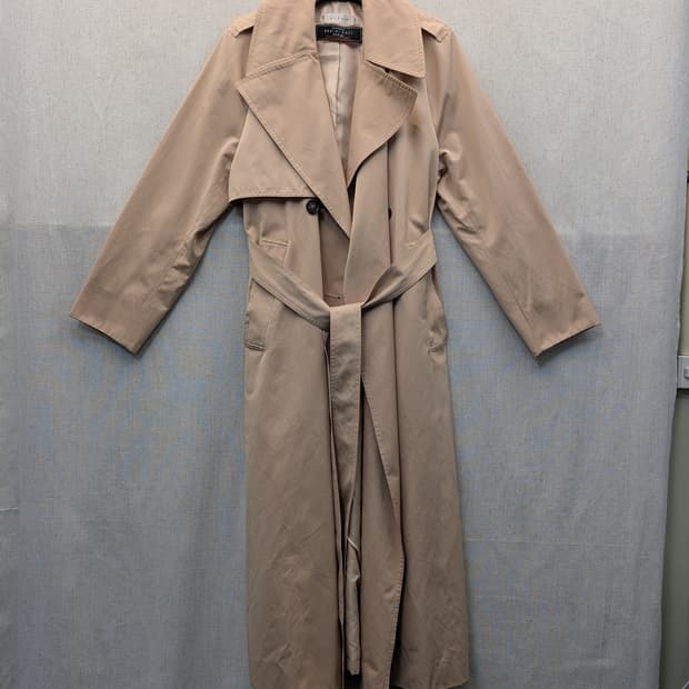 Michaa 베이지 트렌치 코트
