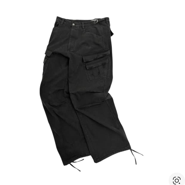 논노드(급처)더블포켓 카고팬츠 빈티지블랙3사이즈 판매합니다!