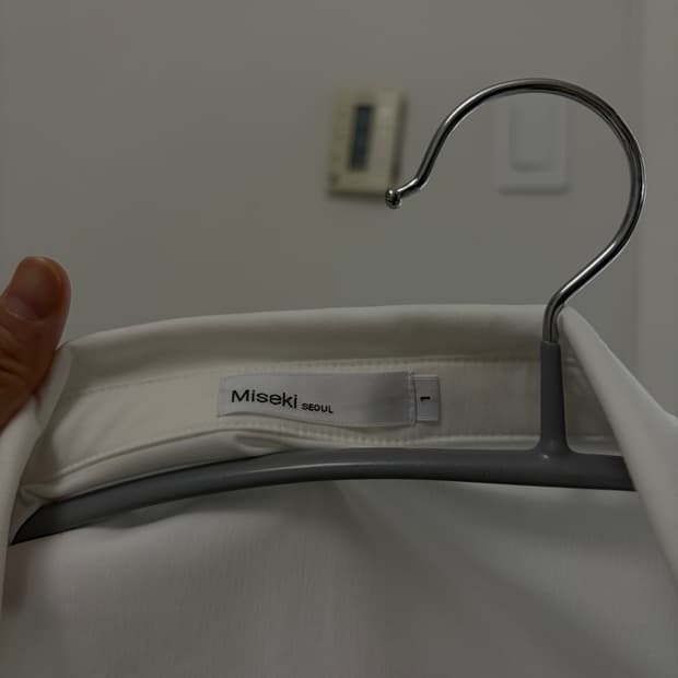 미세키서울 오블리크 셔츠 1사이즈