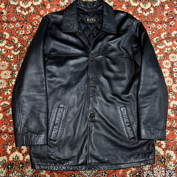 [착용샷 100] ROBO 양가죽 카코트 가죽자켓