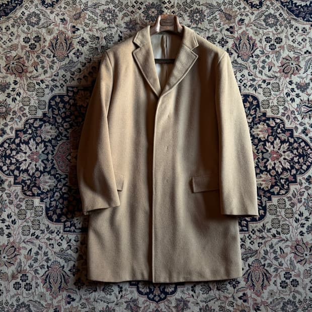 질샌더 체스터필드 코트 100