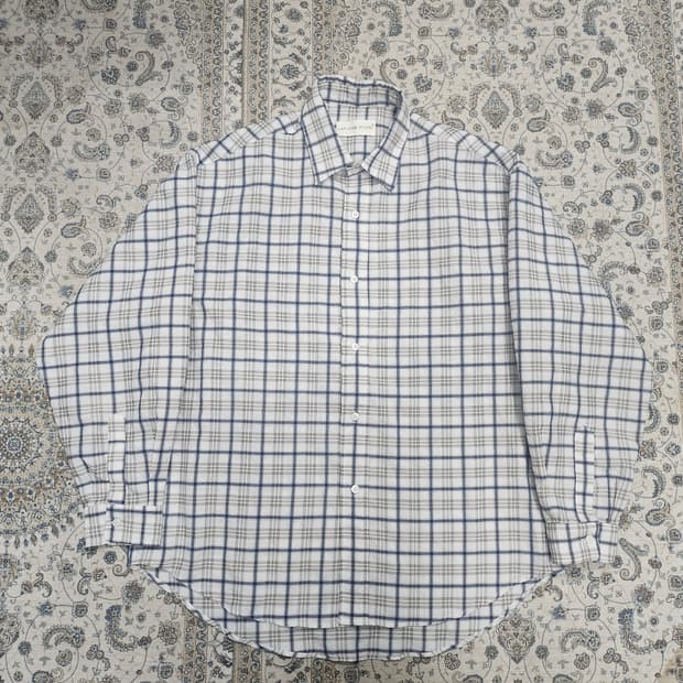 LAFUDGE STORE 시어서커 셔츠 S (크게나옴) (105-110)