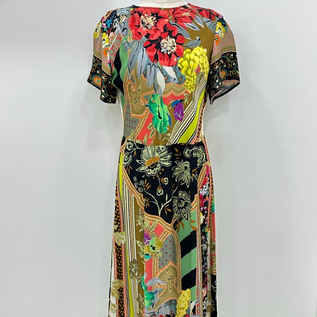 에트로 플로럴 비스코스 원피스