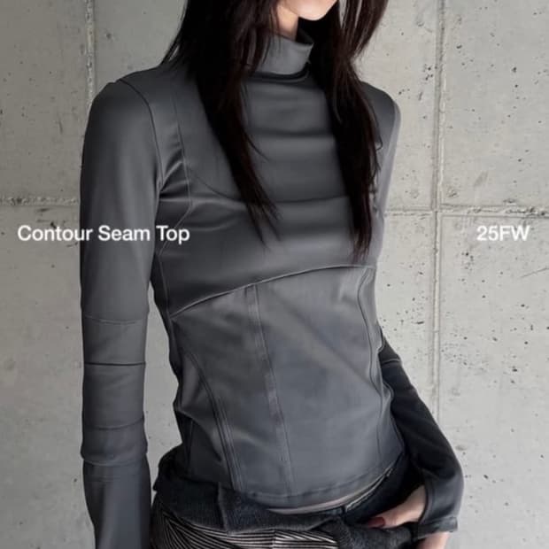 미스치프 컨투어 심 탑 블랙