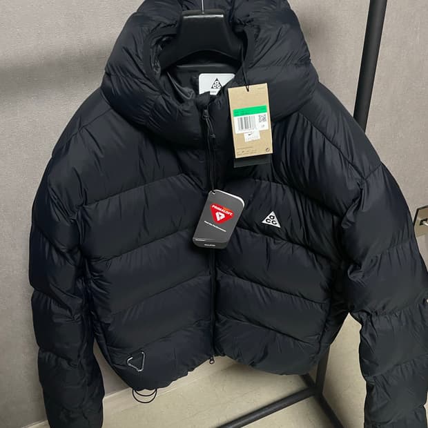 나이키 ACG 루나 레이크 패딩 블랙 XL