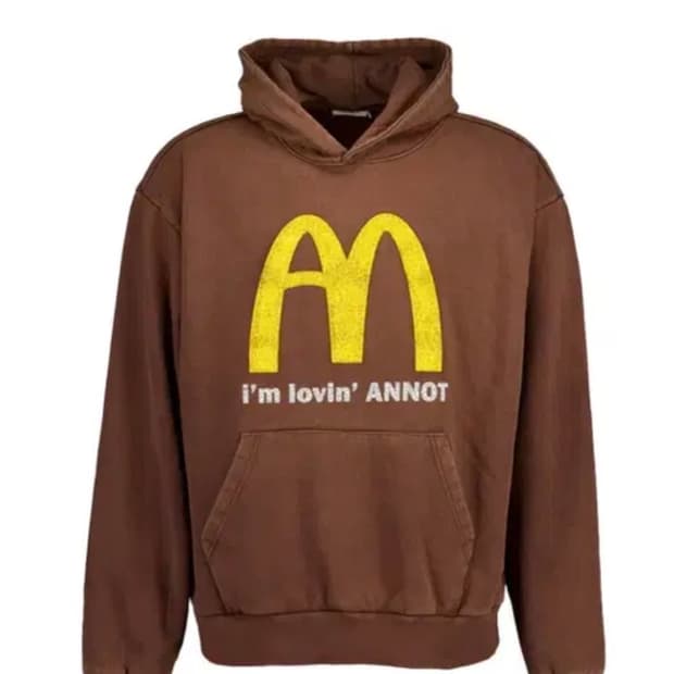 아노트 맥도날드 후드티