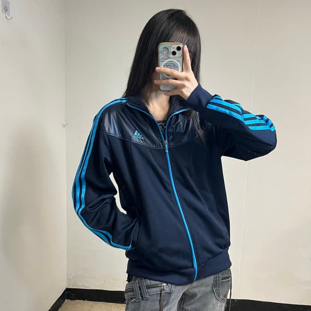 Adidas Sky Blue Track Jacket
