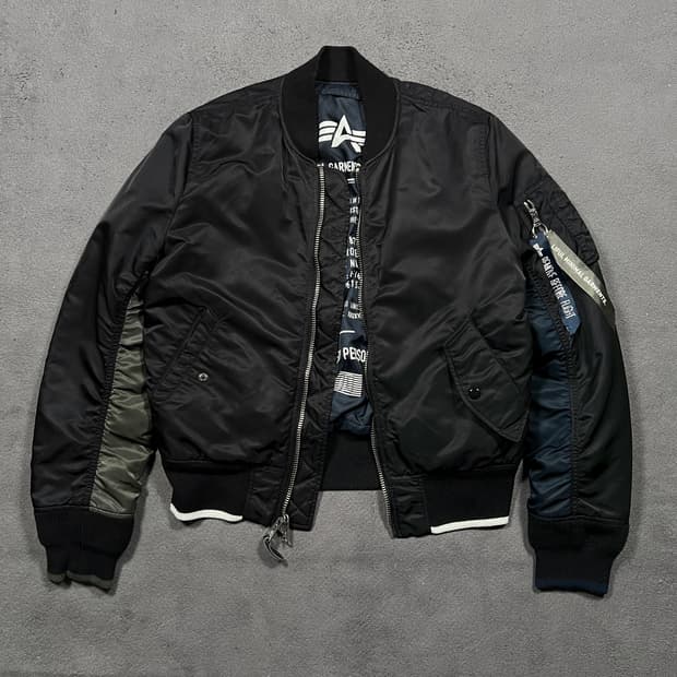 알파인더스트리 x 라이풀 MA1 자켓