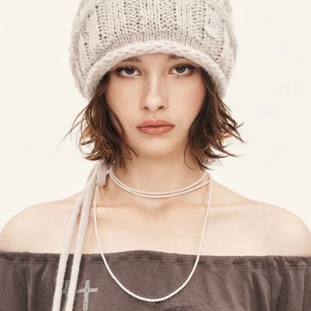 구해요)쓰리타임즈 멜로우 비니