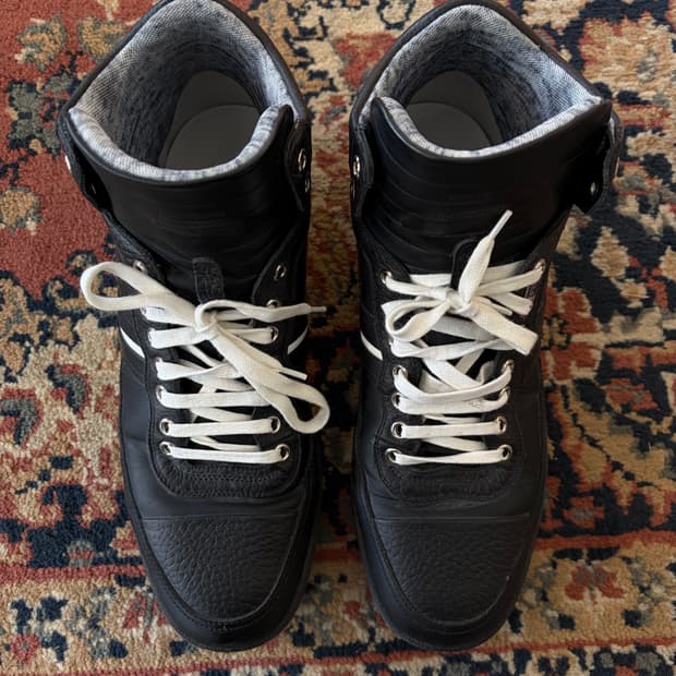 올드 디올옴므 하이탑 스니커즈