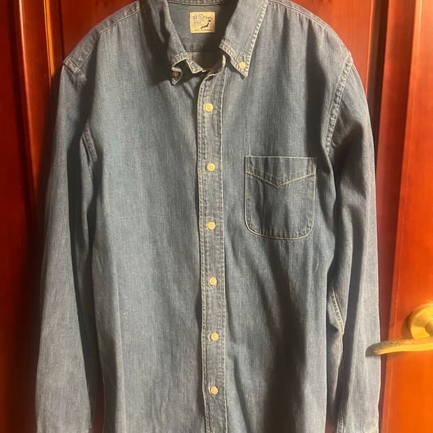 오어슬로우 데님서츠 3사이즈