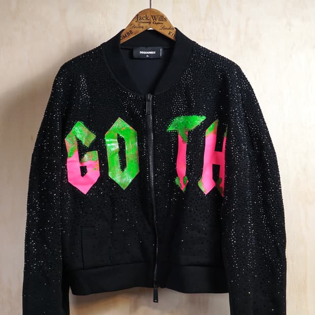 디스퀘어드2 GOTH 크리스털 자켓
