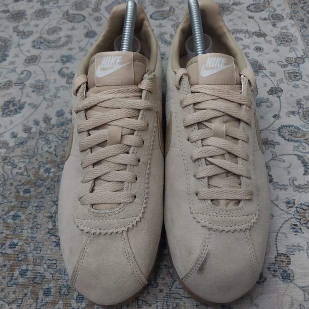 나이키 코르테즈 머쉬룸 베이지 스웨이드 270mm
