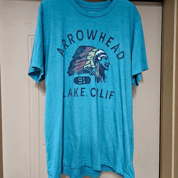 에어로포스테일 빈티지 싱글스티치 반팔 티셔츠