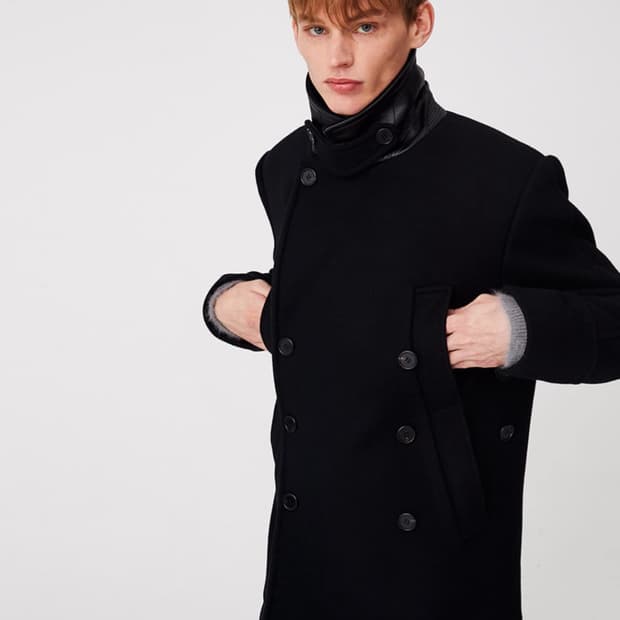 문선 피코트 m 블랙