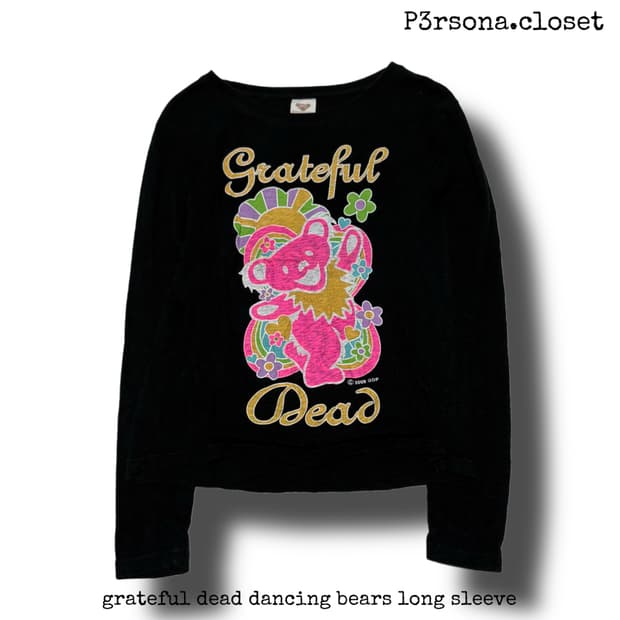 grateful dead dancing bears long sleeve