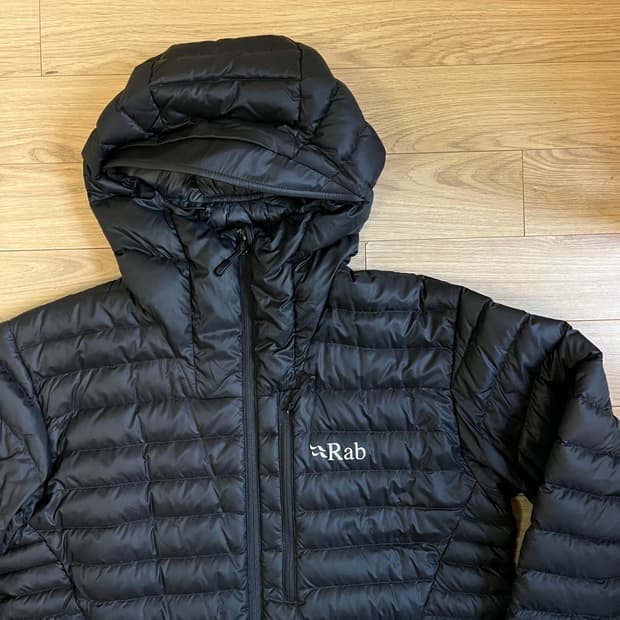 Rab 랩 마이크로라이트 알파인 패딩 블랙 M