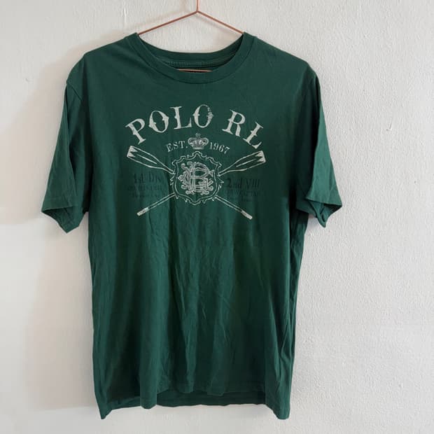 폴로 랄프로렌 Camiseta 프린팅 반팔티 XL
