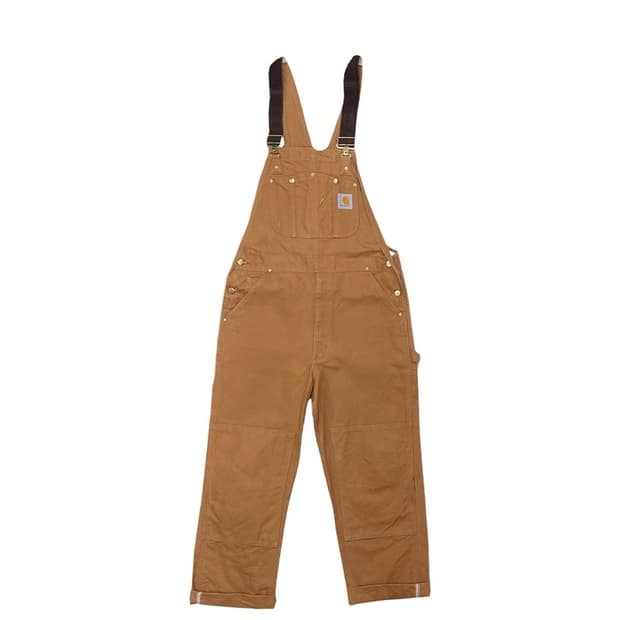 CARHARTT 덕 빕 오버롤 멜빵바지 36x32