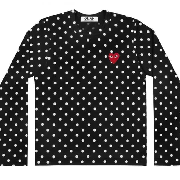 꼼데가르송 도트 롱슬리브