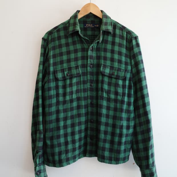 PoloRalphLauren 폴로 랄프로렌 플란넬 워크셔츠