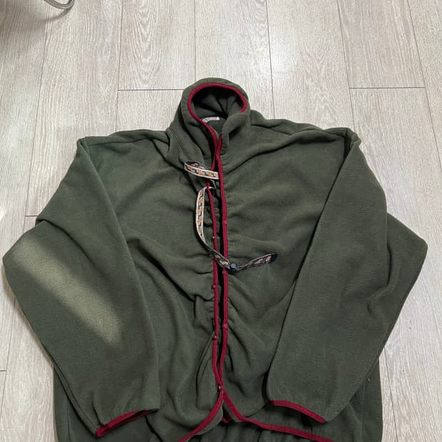 캐피탈 플리스 올리브색 3사이즈