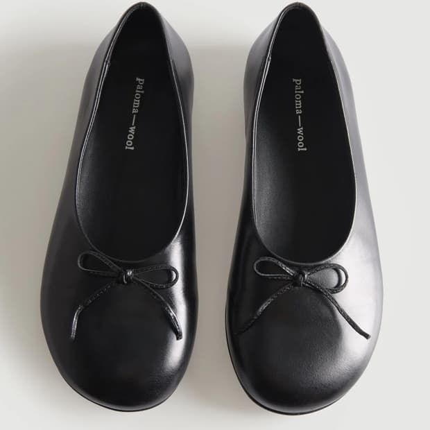 [37,38]팔로마울 Napoli 나폴리 발레리나 슈즈/블랙