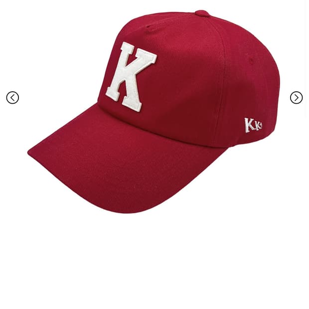 OS ) 카미엔 코인서울 k로고 볼캡 레드 