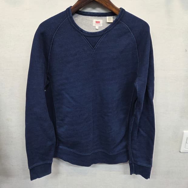 리바이스 데님 생지느낌 맨투맨 s