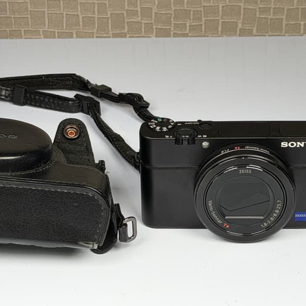 소니 RX100M3 레트로 빈티지 똑딱이 카메라