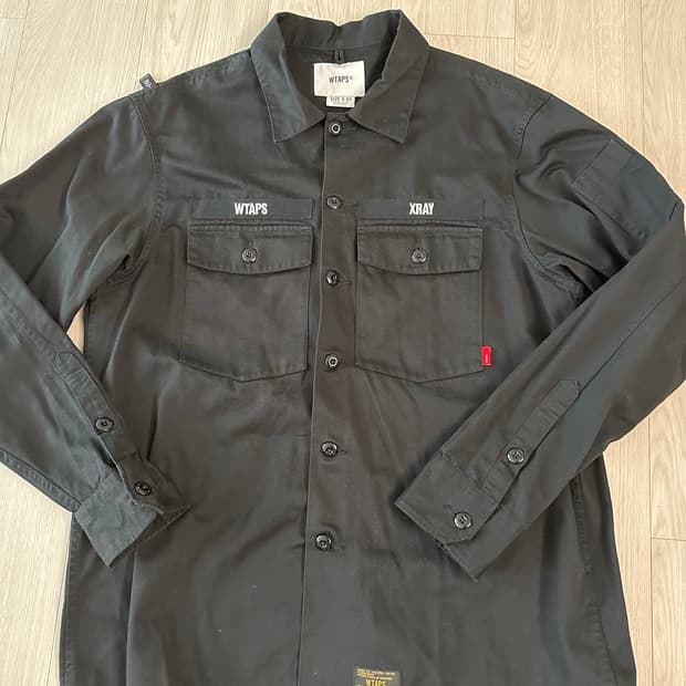 17 더블탭스 WTAPS BUDS 버즈 셔츠 xl