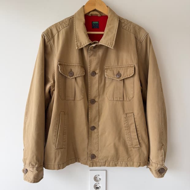 Benetton Blue Family 이탈리아 메이드 워크 자켓