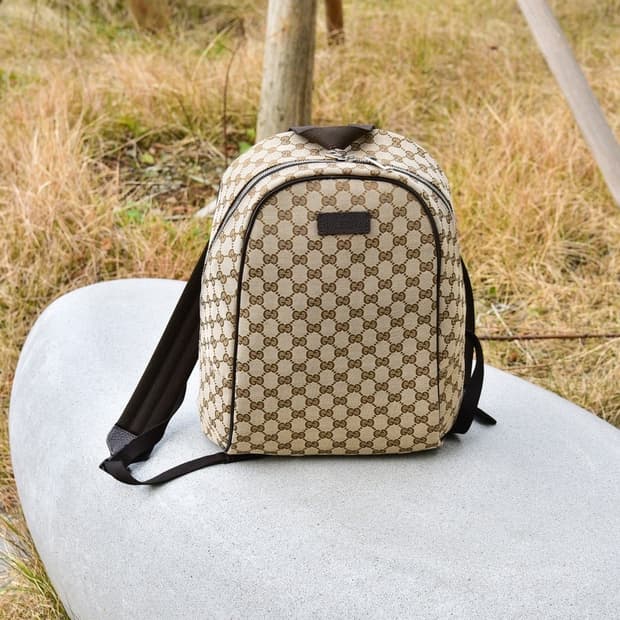 구찌 수프림 GG 로고 캔버스 백팩(정품)