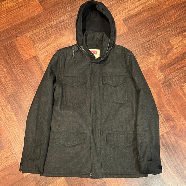 리바이스 멀티 포켓 후드 자켓 M