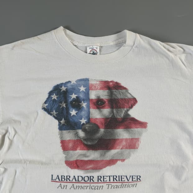 00s labrador retriever 빈티지 리트리버 티셔츠