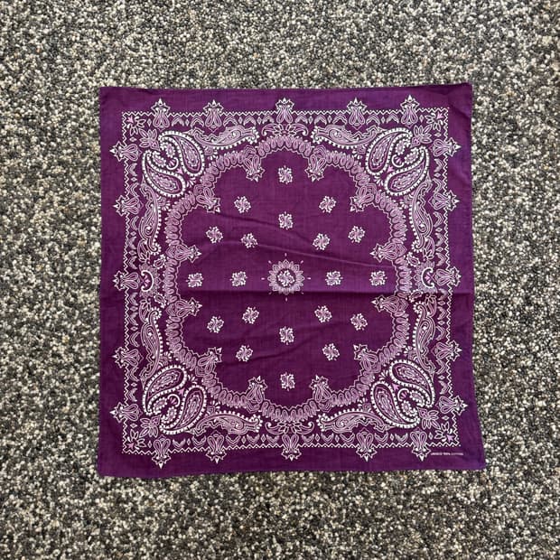빈티지 페이즐리 반다나 (55x55cm)