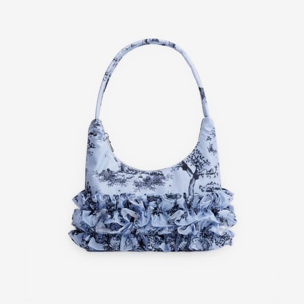 [몰리고다드 바쿠] Mini Ruffle Shoulder Bag 
