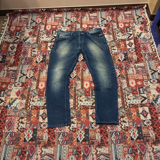 Levi's Premium Navy Patch Denim 36