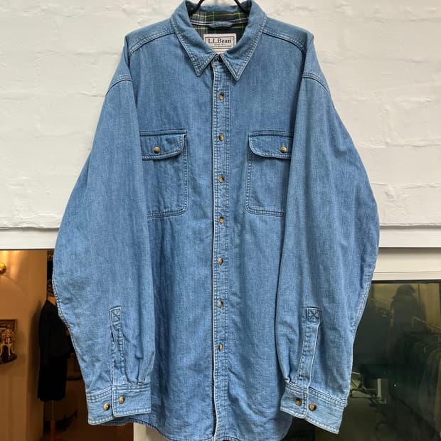 L.L.Bean 투포켓 데님셔츠 Men XL-REG