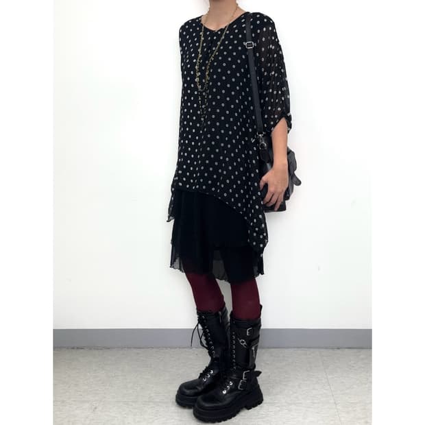 빈티지 레이어드 원피스