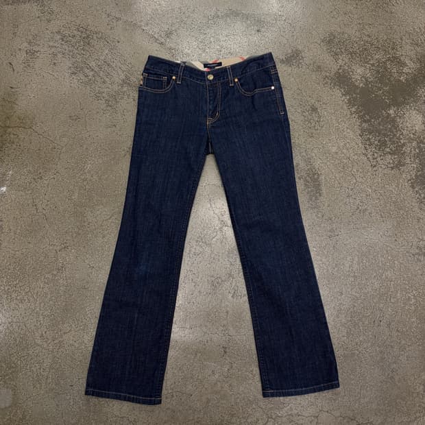 버버리 데님팬츠