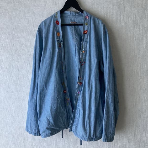 캐피탈 18ss 한정 샴브레이 카카시  2사이즈