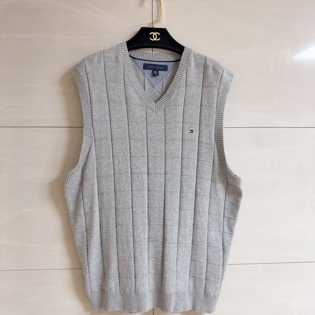 타미힐피거 니트조끼