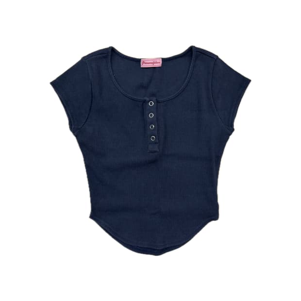 플리즈노팔로우 제니탑 네이비 판매