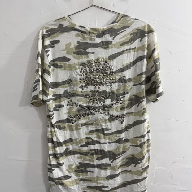camo printing top
