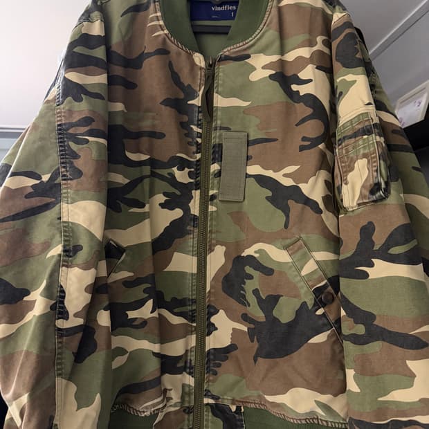 블라인드파일즈 카모 MA-1